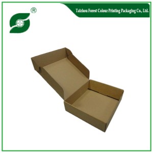 BROWN KRAFT CORRUGATED BOARD MAILING BOX